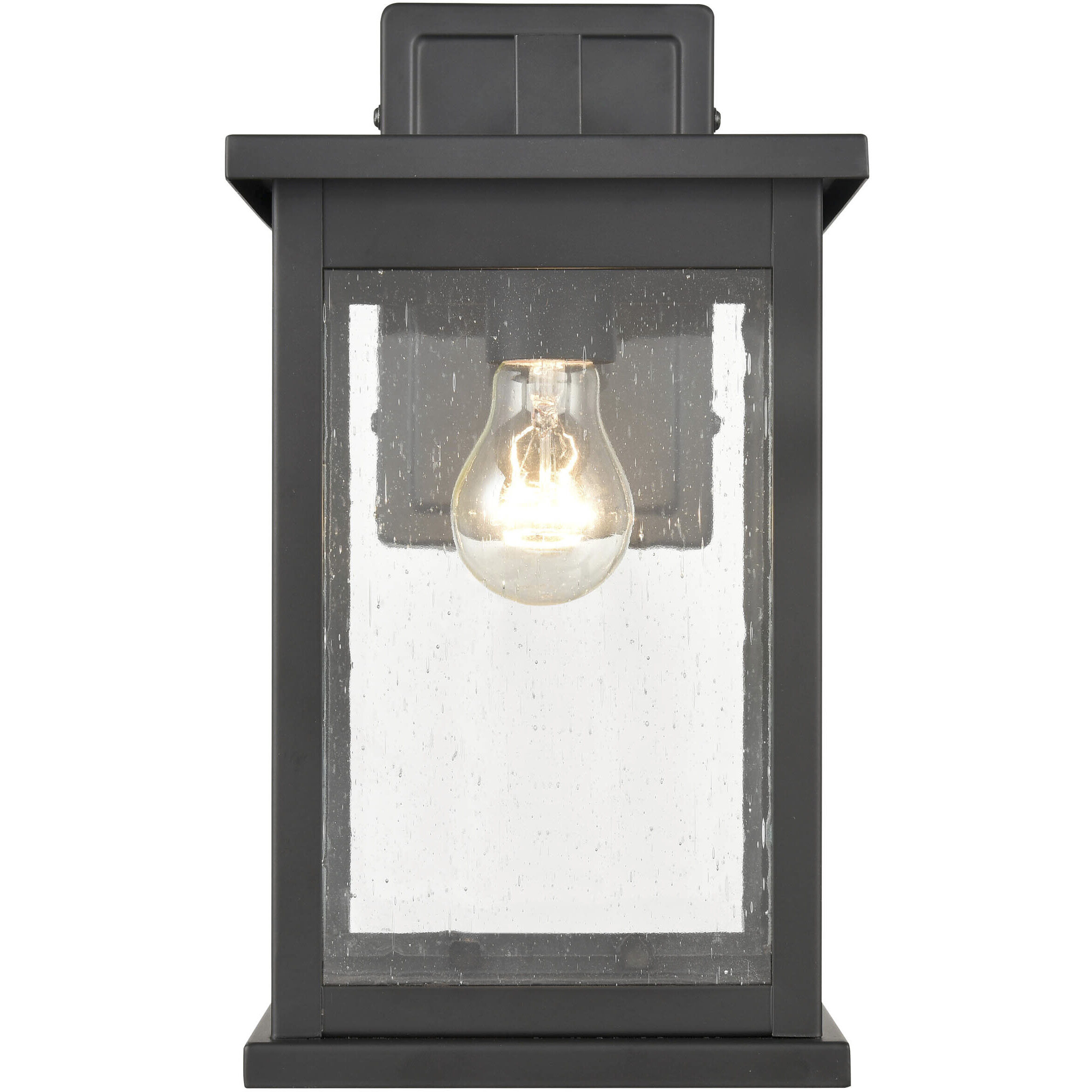 Bowton 1 Light 13 inch Powder Coated Black Outdoor Wall Sconce